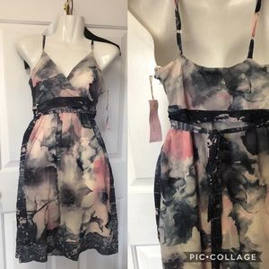 Sweetpea by Staci Frati Mesh Dress NWT L